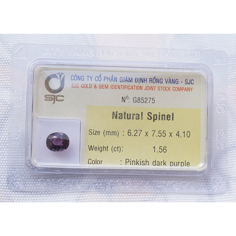 Mặt Đá Quý Spinel Tự Nhiên Mài Giác Oval