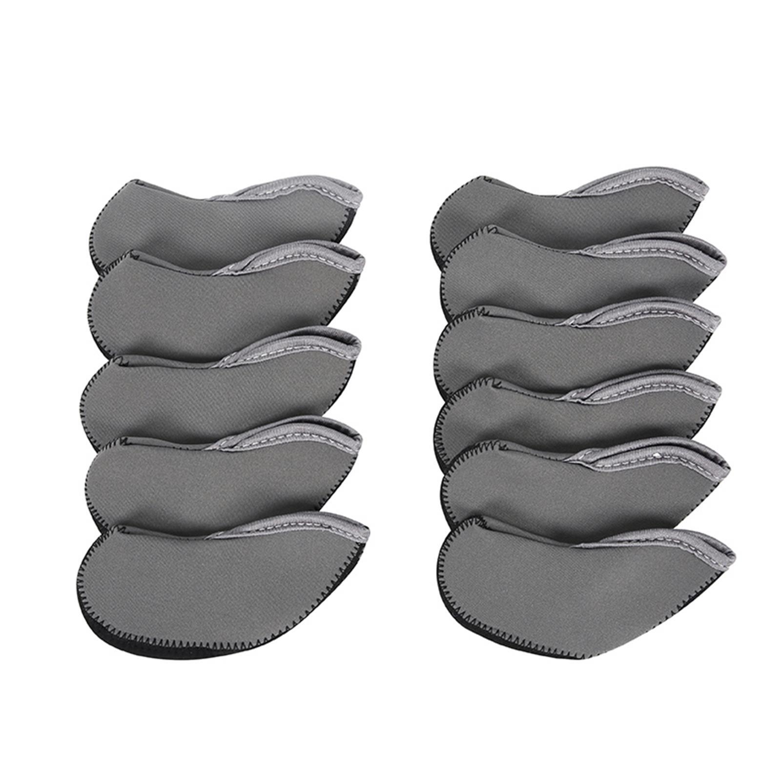 11Pieces Golf Iron Headcover Protector Guard, Golf Clubs Headcovers Numbered