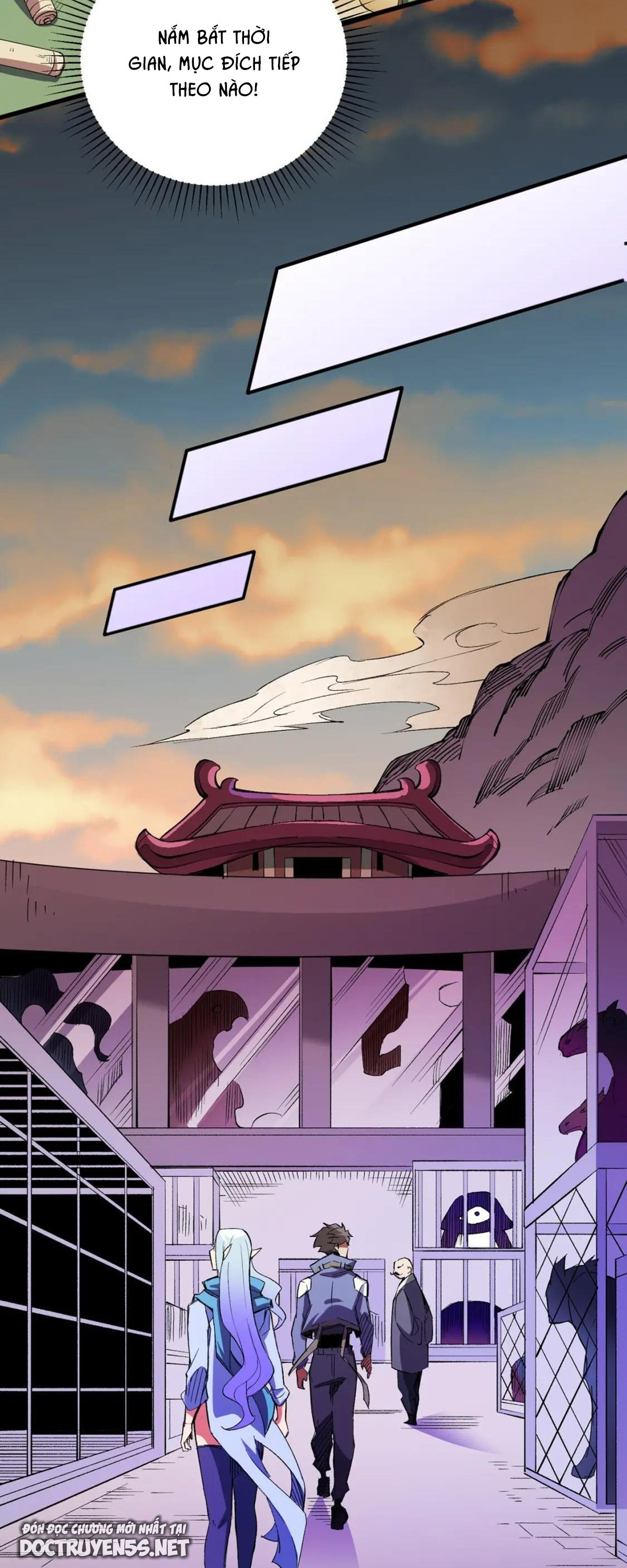 toàn dân chuyển chức: không có chức ta kết thúc thần minh chapter 22 24