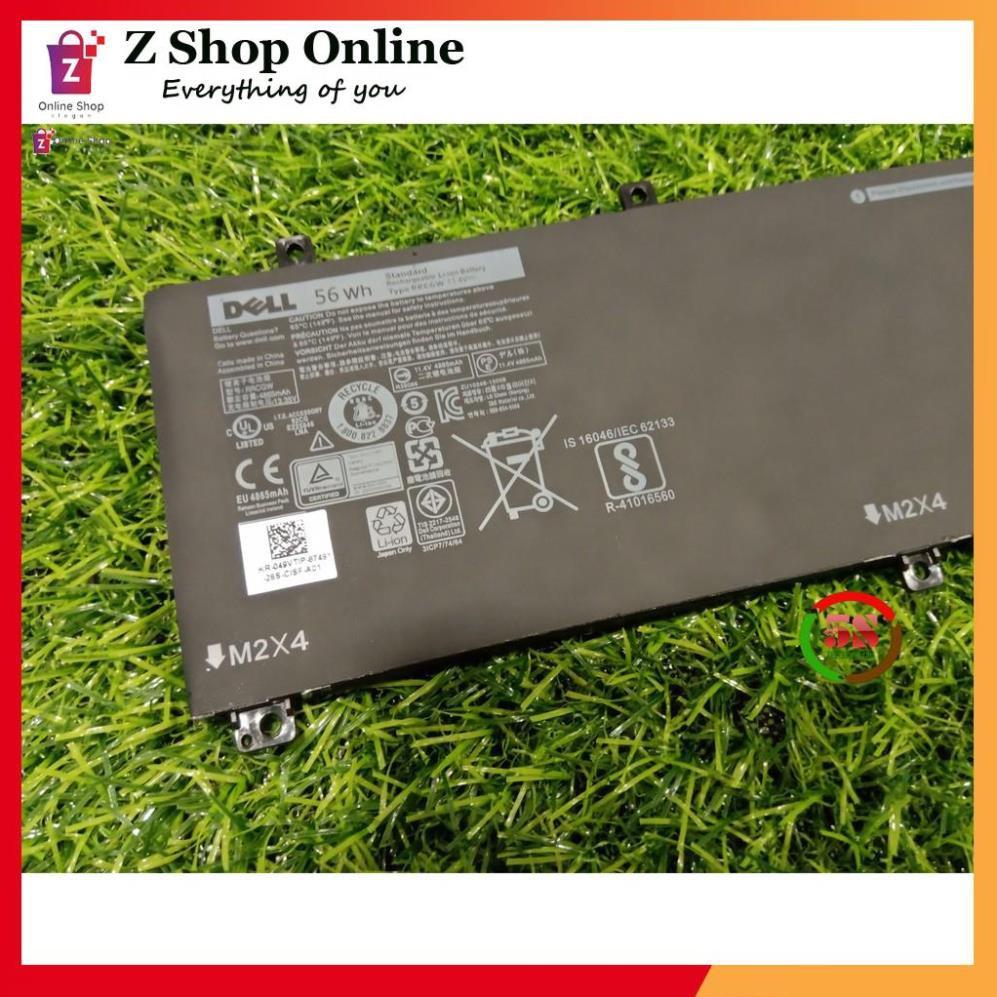 Pin Dùng Cho laptop Dell XPS 15 9550 56Wh (mã pin RRCGW )