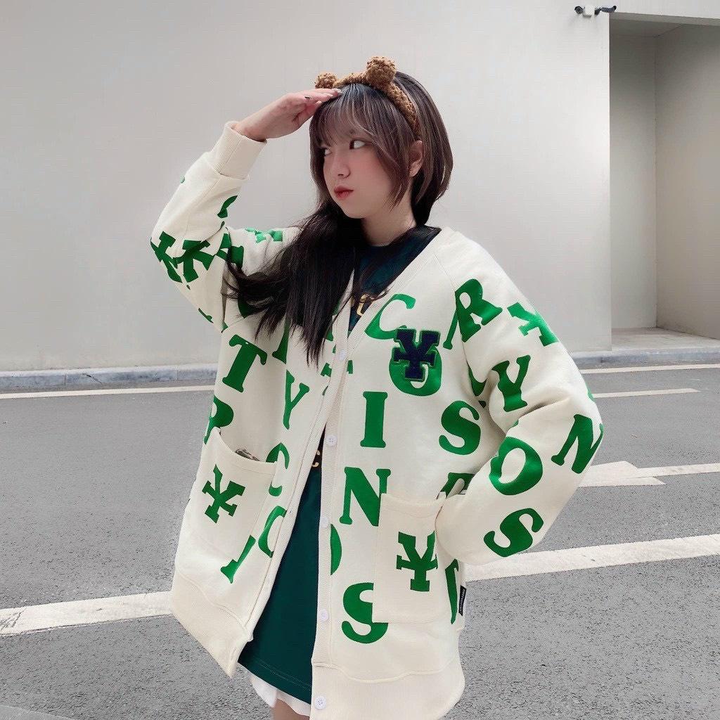 (HCM) Áo khoác cardigan hottrend nữ form rộng thời trang hot hit cho các anh em bạn trẻ