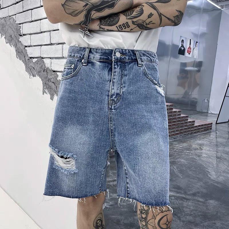 Quần short jeans nam hàn quốc
