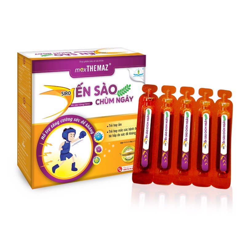 Mex themaz Siro Yến Sào Chùm Ngây - tăng sức đề kháng cho trẻ