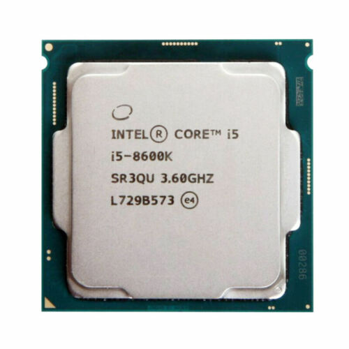 Bộ Vi Xử Lý CPU Intel Core I5-8600K (3.60GHz, 9M, 6 Cores 6 Threads, Socket LGA1151-V2, Thế hệ 8) Tray chưa Fan - Hàng Chính Hãng