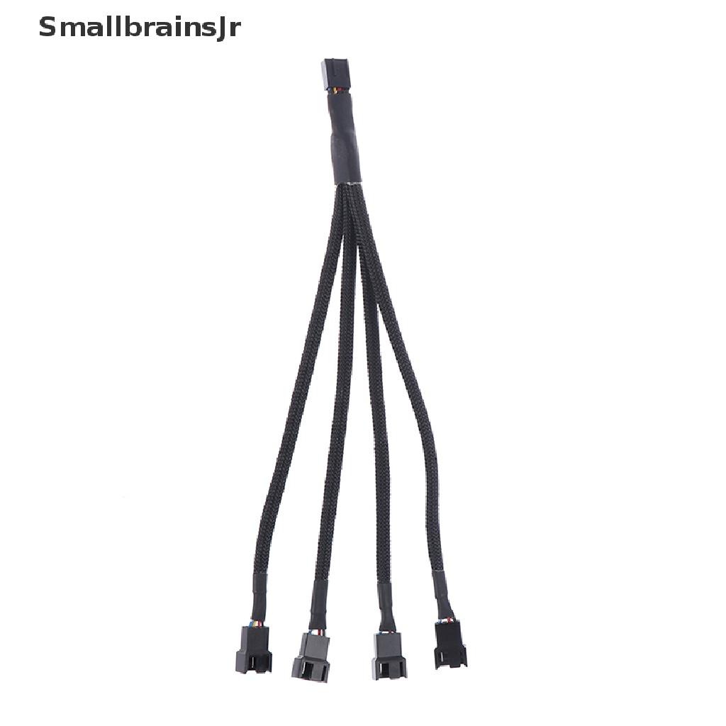 Dây cáp chia quạt tản nhiệt CPU 1 sang 2 3 4 4 pin