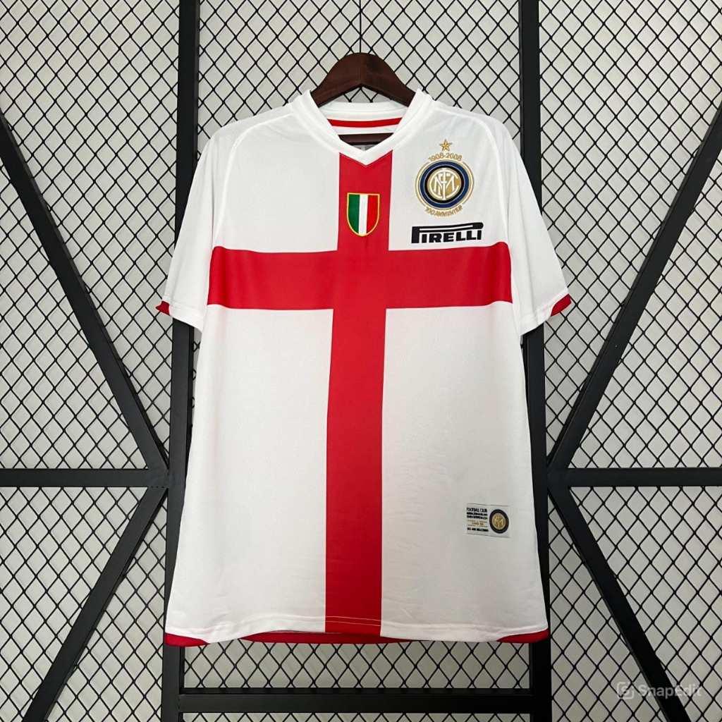 Áo Bóng Đá Retro Inter Milan 2007 - Sân Khách bản cao cấp vải Cotton Polyester