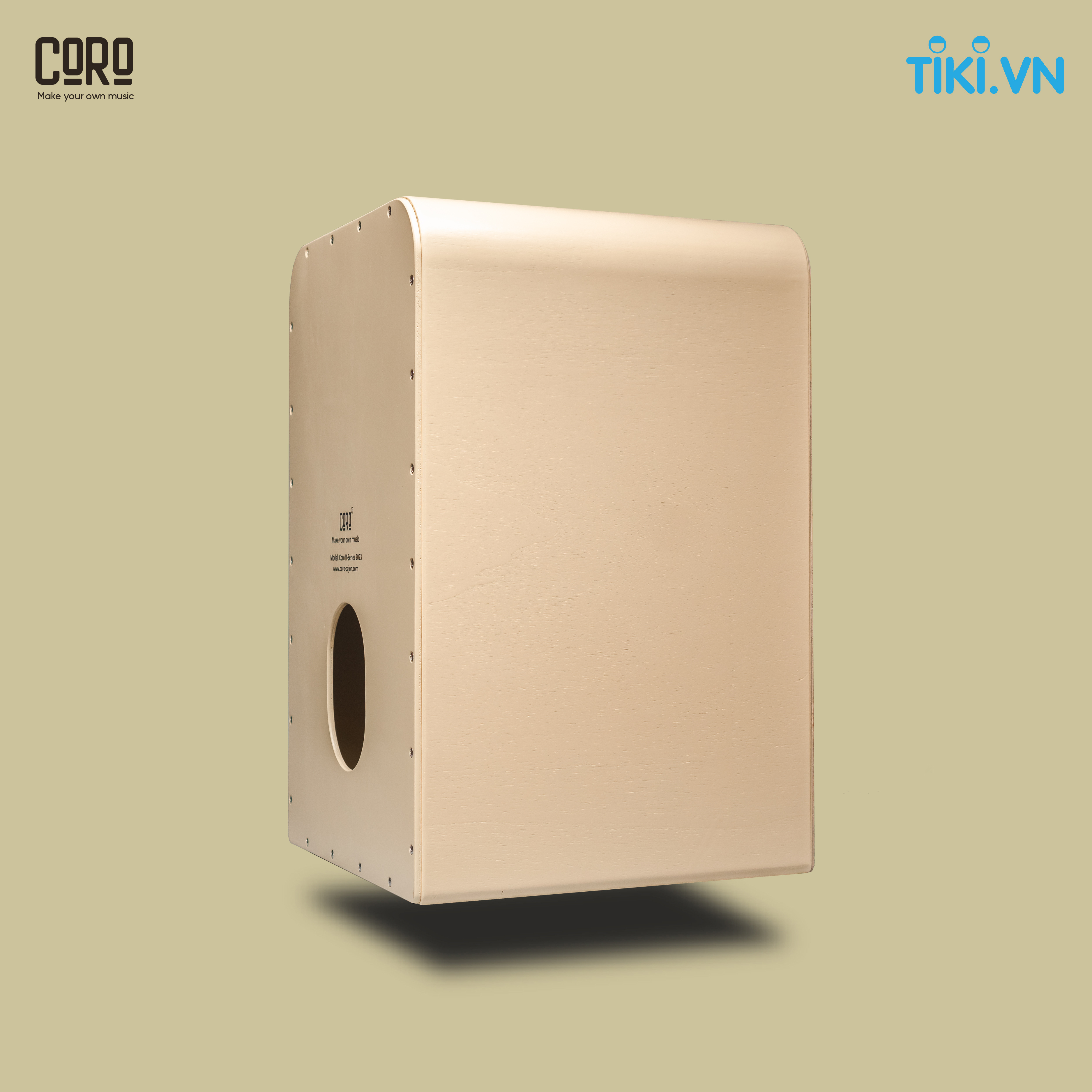 Trống Cajon CORO VIETNAM  [ R-Series ] - Tặng bao trống cao cấp