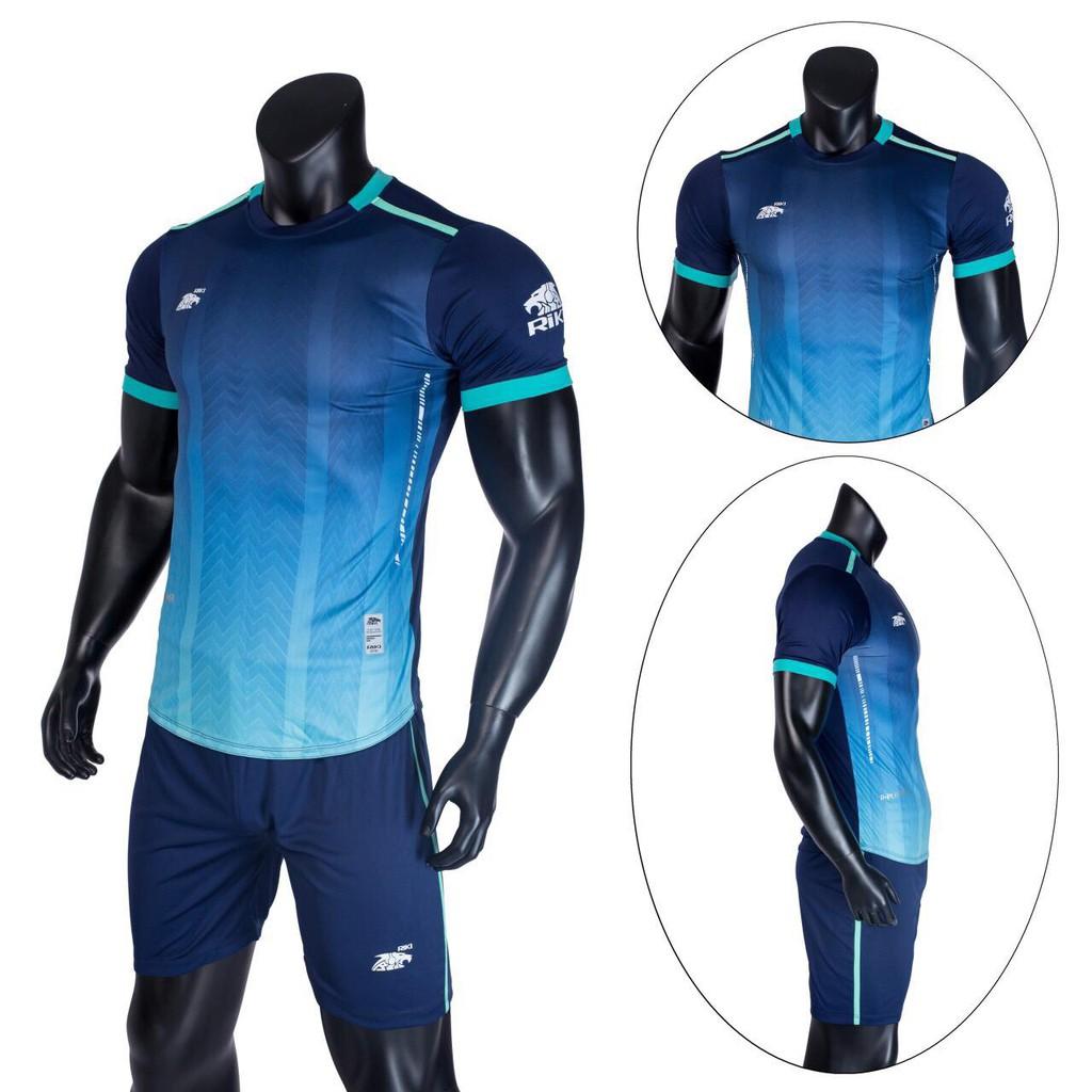 Bộ quần/áo thể thao, Bộ áo bóng đá không logo RiKi Furior sẵn kho, giá tốt chất vải mềm mát mịn, thấm hút mồ hôi