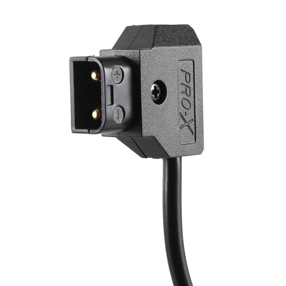 D-Tap 2 Pin Male Connector to DC 5.5 * 2.5mm Plug Power Cord Cable for BMCC BMPC DSLR Rig Power Supply 113cm in Length