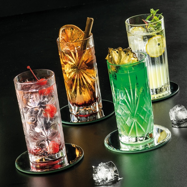 Bộ 4 Ly Thuỷ Tinh Pha Lê Ý RCR - Mixology Set HB Tumblers