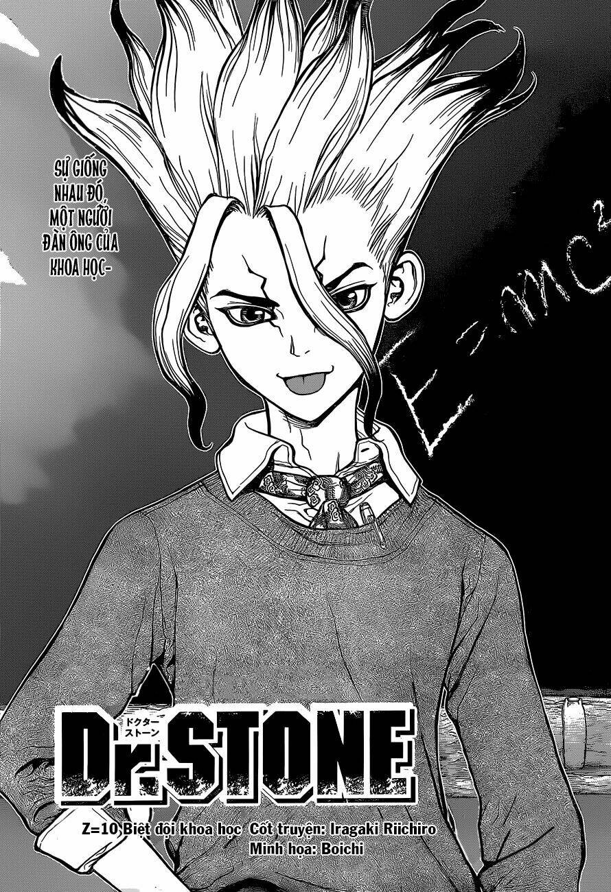 dr.stone - hồi sinh thế giới chapter 10 3