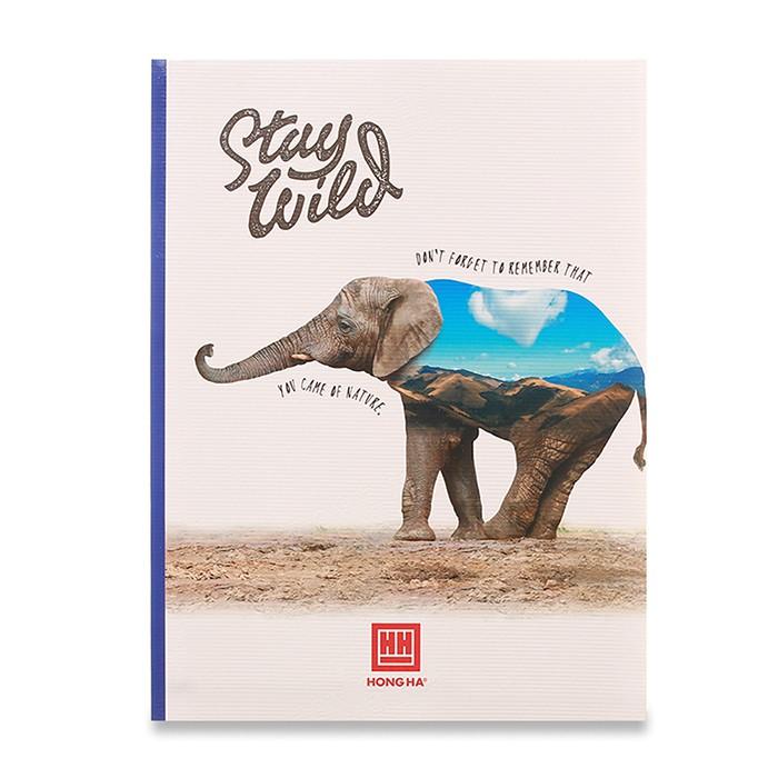 Vở 4 ô ly 200 trang Hồng Hà Class Stay Wild 0412| Vở học sinh miền Trung - Nam (10 quyển)