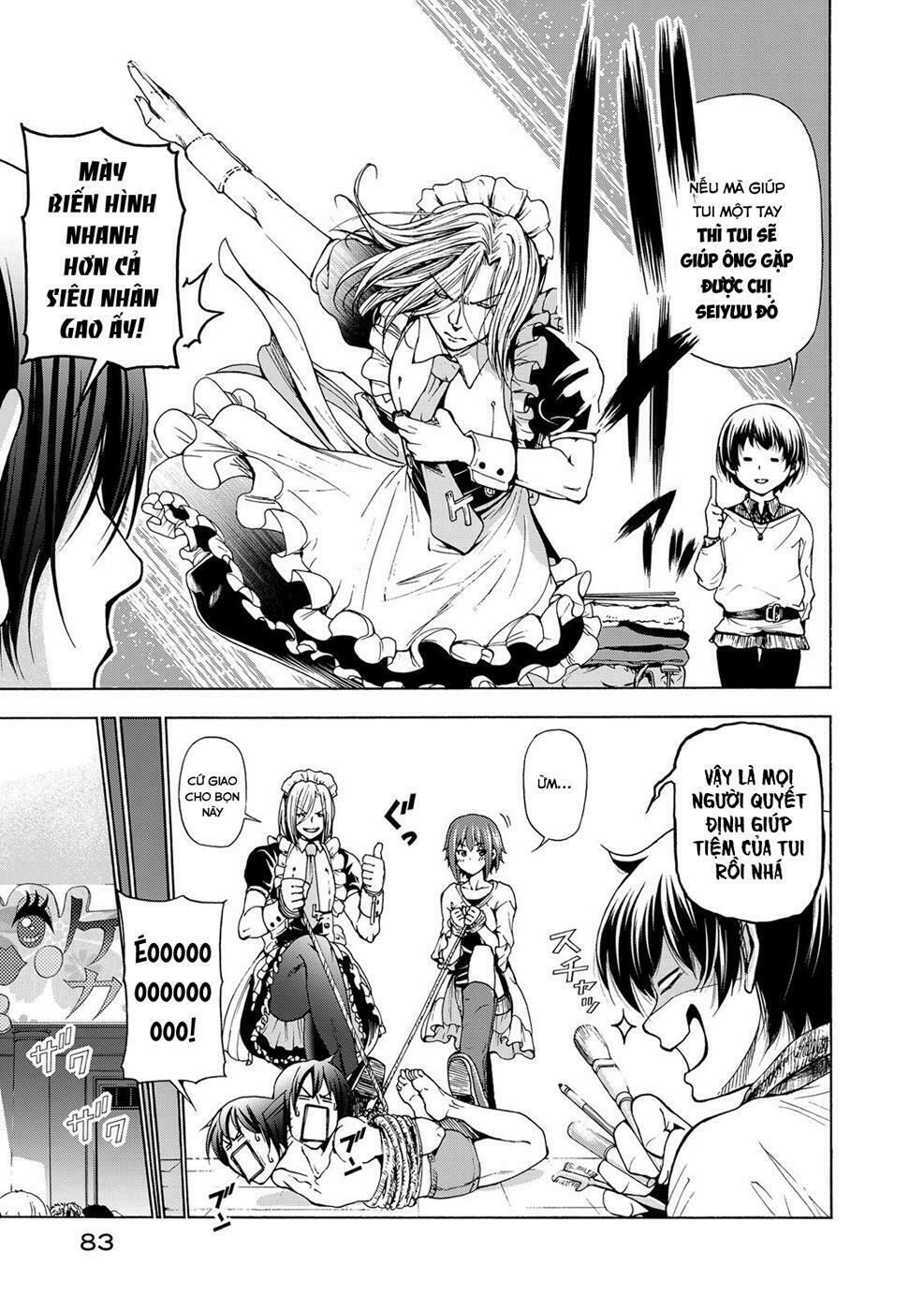 cô gái thích lặn - grand blue chapter 24 8