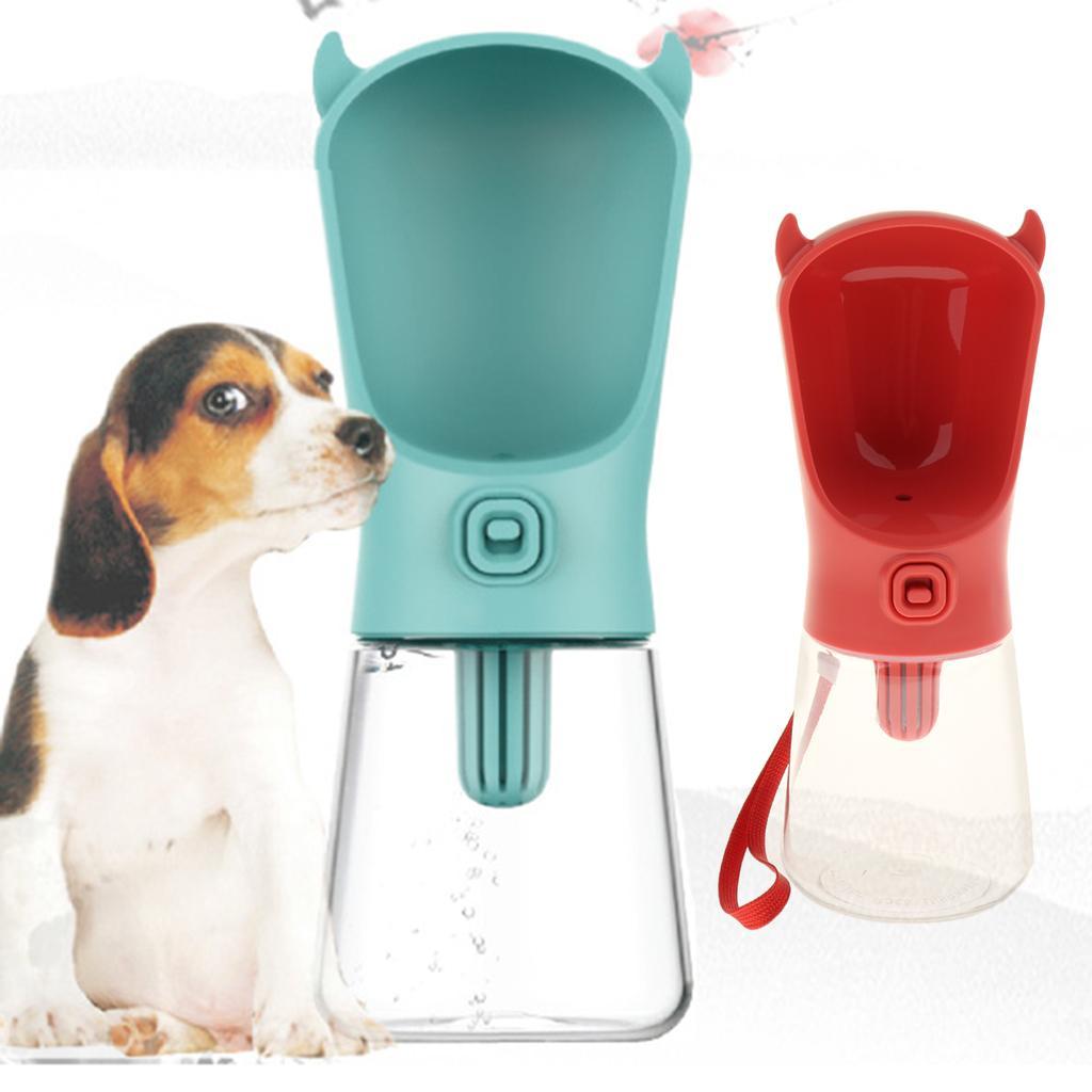 Portable Pet Travel Water Bottle Dispenser Feeder Dog Cat Drinking