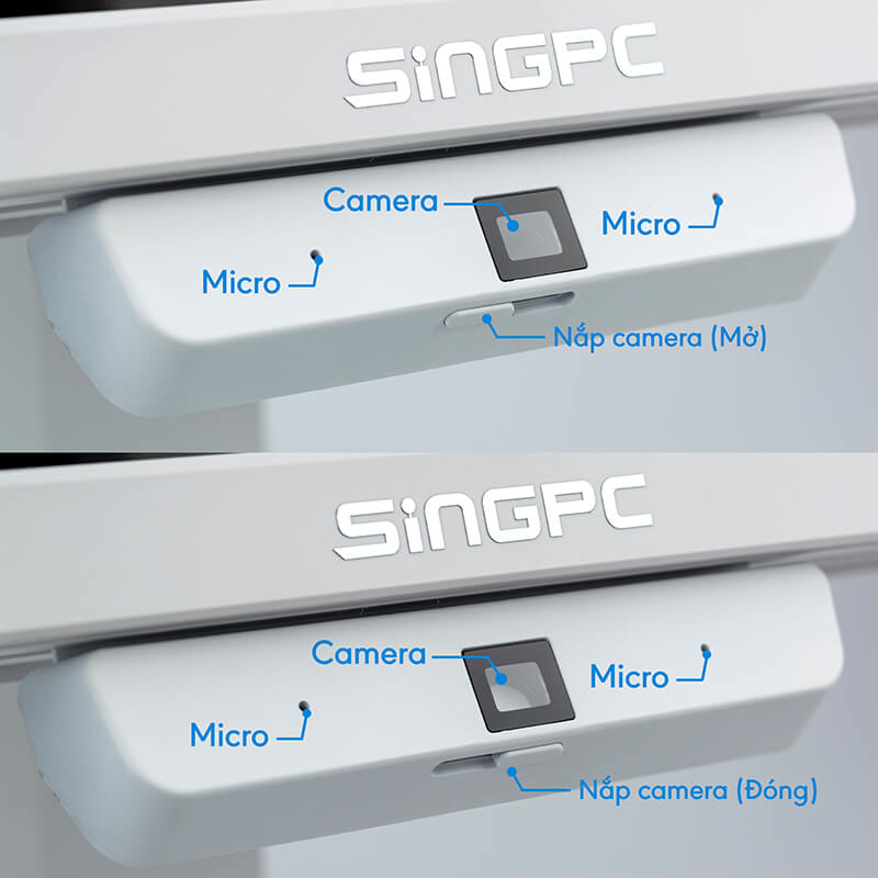 Máy tính All In One SingPC M24Pi582-W - Hàng chính hãng