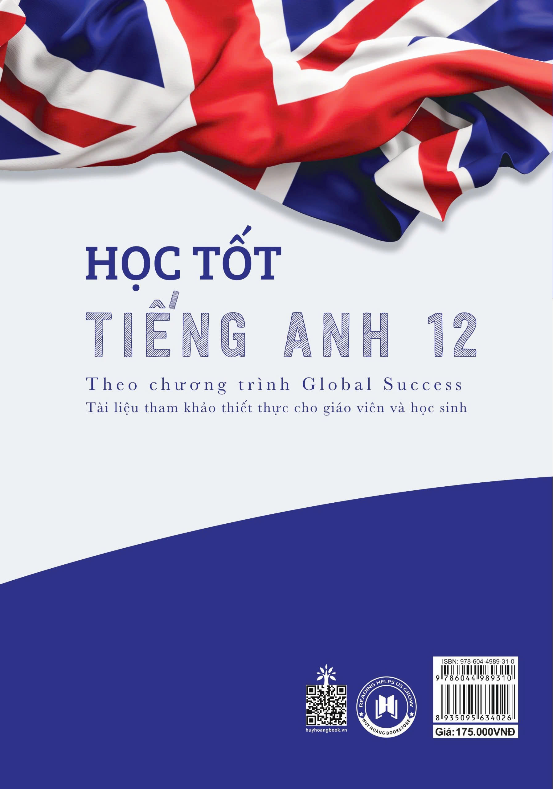 Sách Học tốt Tiếng Anh 12 (Chương trình Global Success), Chương trình lớp 12 mới, sách Tiếng Anh cô Trang Anh