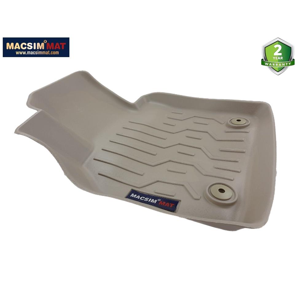 Thảm lót sàn xe ô tô Hyundai Tucson 2022 Nhãn hiệu Macsim chất liệu nhựa TPV cao cấp màu đen, màu be