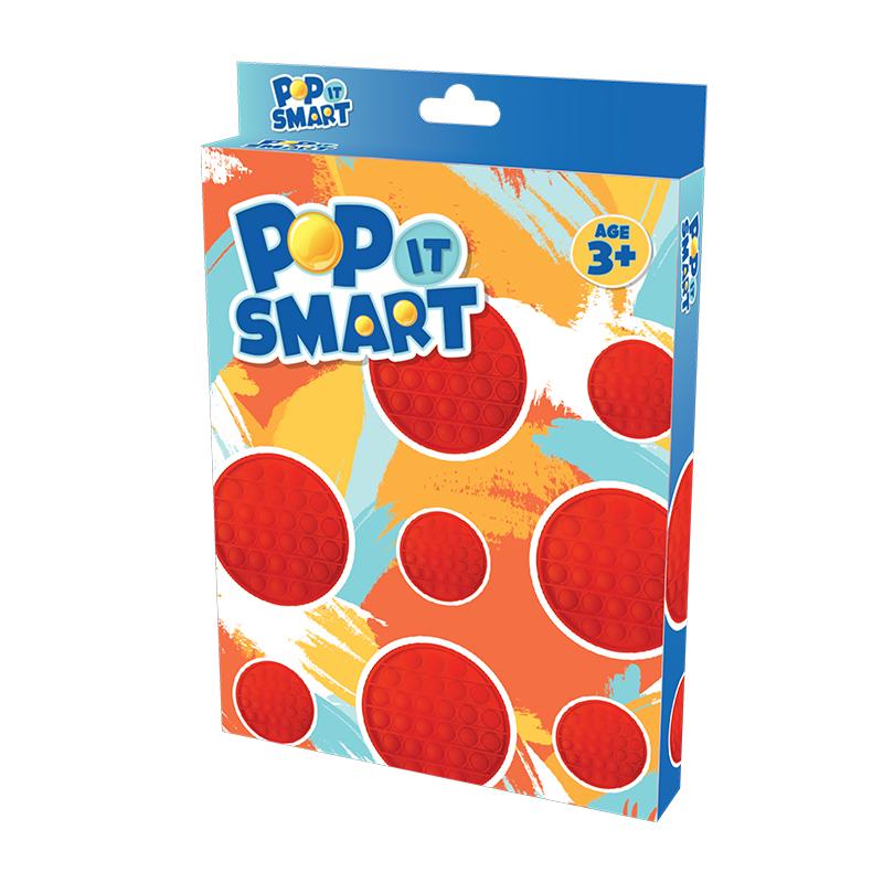 Đồ Chơi Pop It Smart Hình Tròn Đỏ RND/POP01/RED