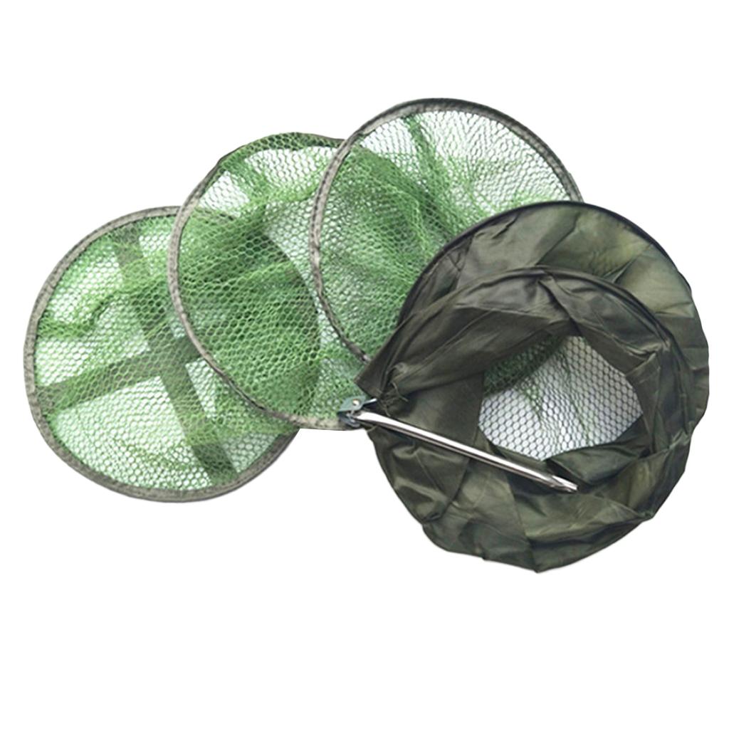Foldable Crab Net Lobster Shrimp Fishing Trap Bait Pot Dip Net Cage