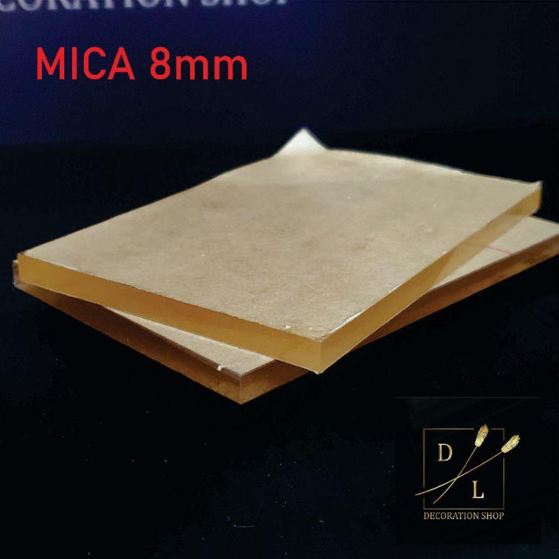 Tấm nhựa mica trong suốt dày 8mm cao cấp