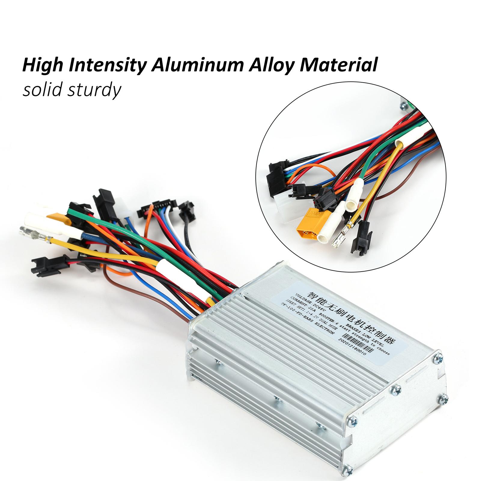 Bộ Điều Khiển Động Cơ Không Chổi Than 48V Nhôm Hợp Kim Nhôm