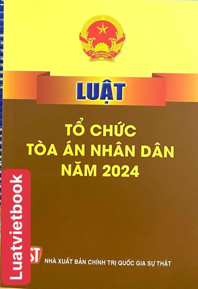 Luật Tổ Chức Toà Án Nhân Dân Năm 2024