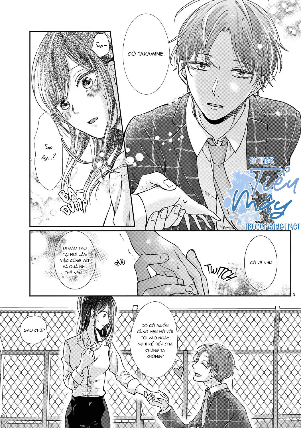 đồng nghiệp ưu tú phát hiện ra điểm yếu của tôi chapter 3 4