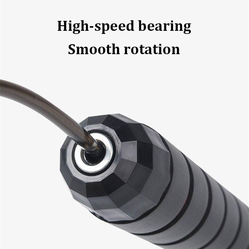 Portable Cordless Bearing Rope Skipping Home Sports And Fitness Equipment Exercise PVC Wireless Jump Rope Speed Crossfit