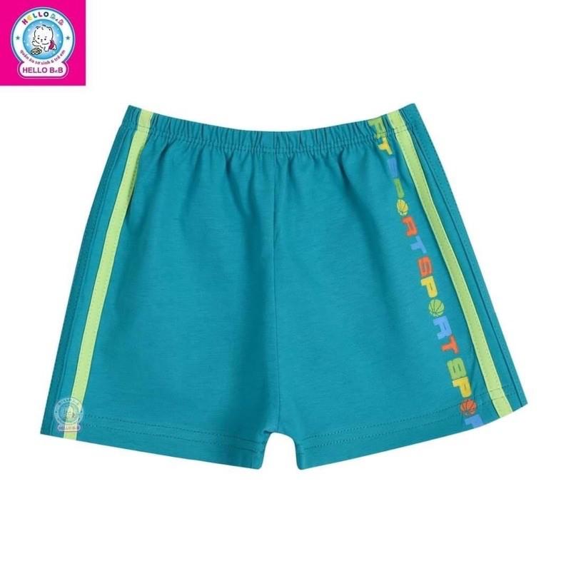 Size bé 6-35kg Quần 3 sọc ngắn màu bé trai Hello BB | Hellobb - Kiddy and Mommy