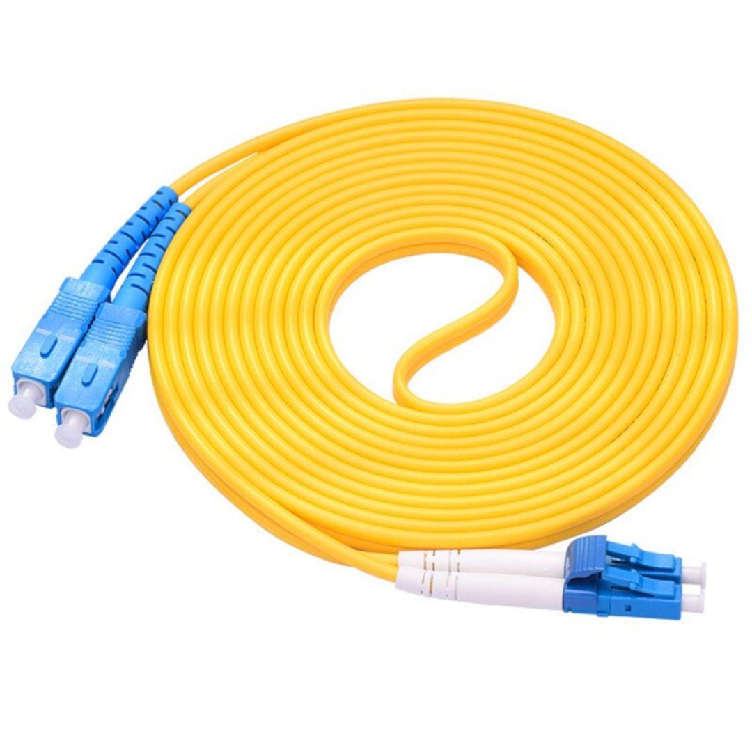 Ugreen UG80250NW223TK 5M SC-SC Màu vàng Cáp nhảy quang Single mode Duplex Fiber - HÀNG CHÍNH HÃNG