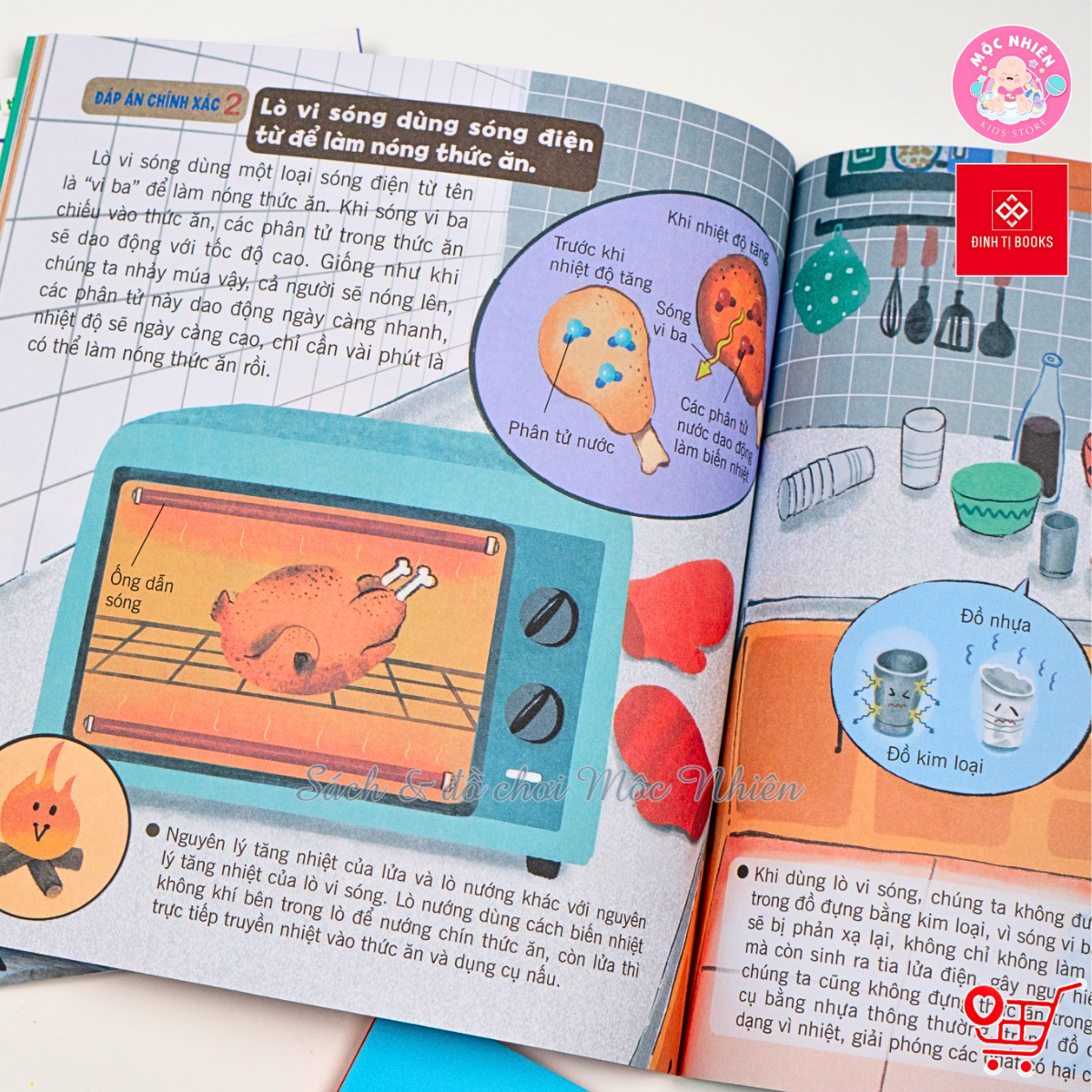 Sách - Wow, thì ra là thế! Dành cho bé từ 6-12 tuổi - Đinh Tị Books
