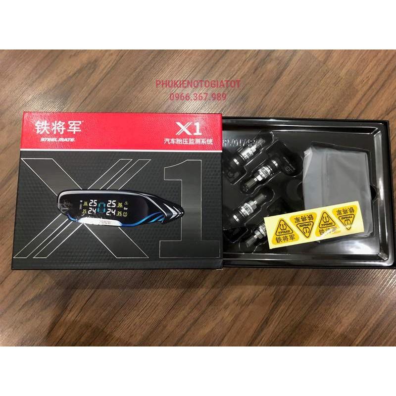 Cảm biến áp suất lốp ô tô STEELMATE X1