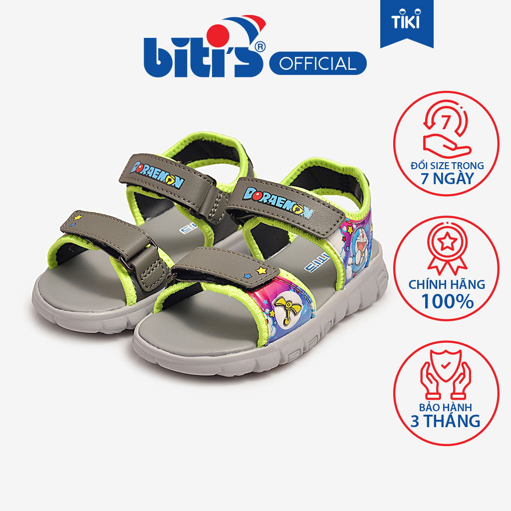 Sandal Eva Phun Bé Trai Biti's BEB001922XAM (Xám)