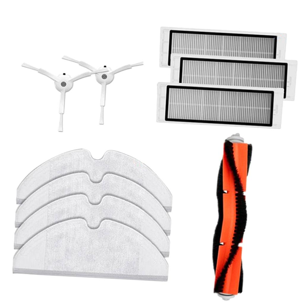 10x Robot Vacuum Cleaner Parts Suction Power for Hard Floor And Carpet And Thin