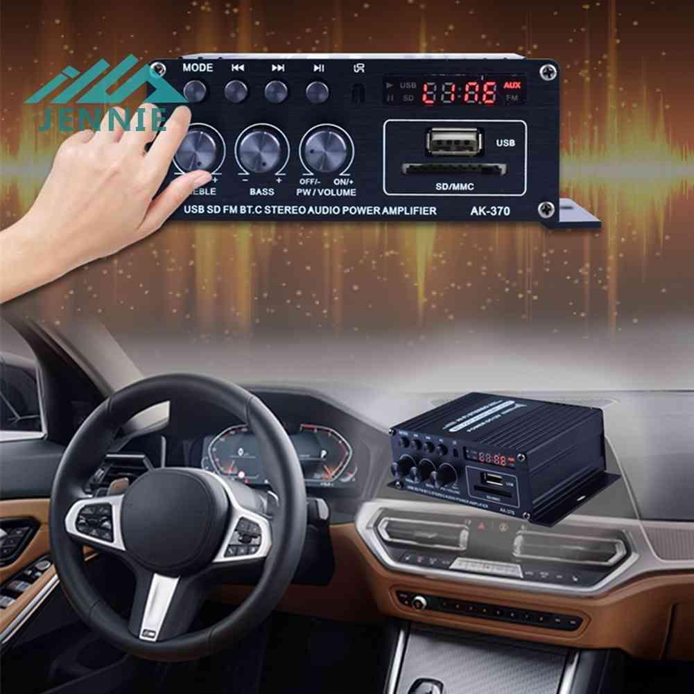 Bộ Khuếch Đại Âm Thanh Hifi AK370 20W + 20W 12V Cho Xe Hơi