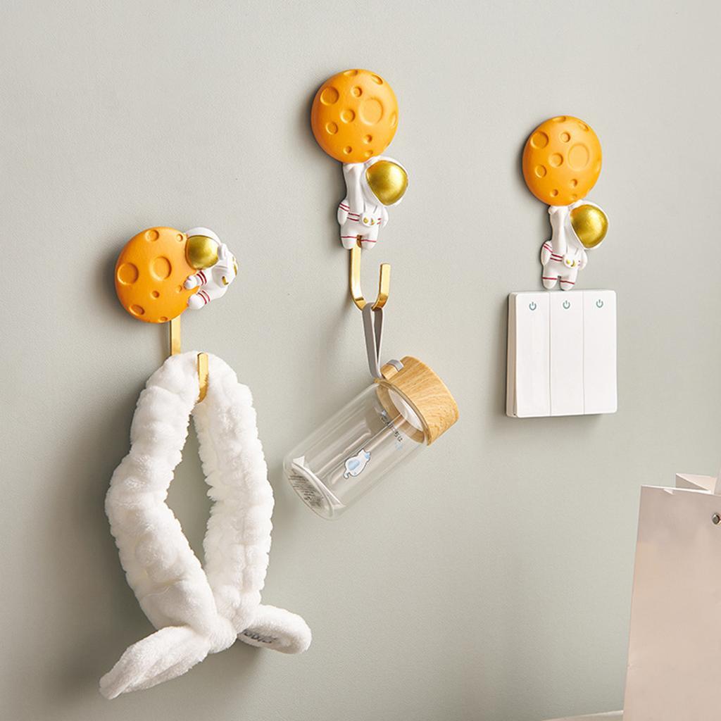 Coat Key Hanger Holder Towel Hanging Hook Rack Bathroom Organizer