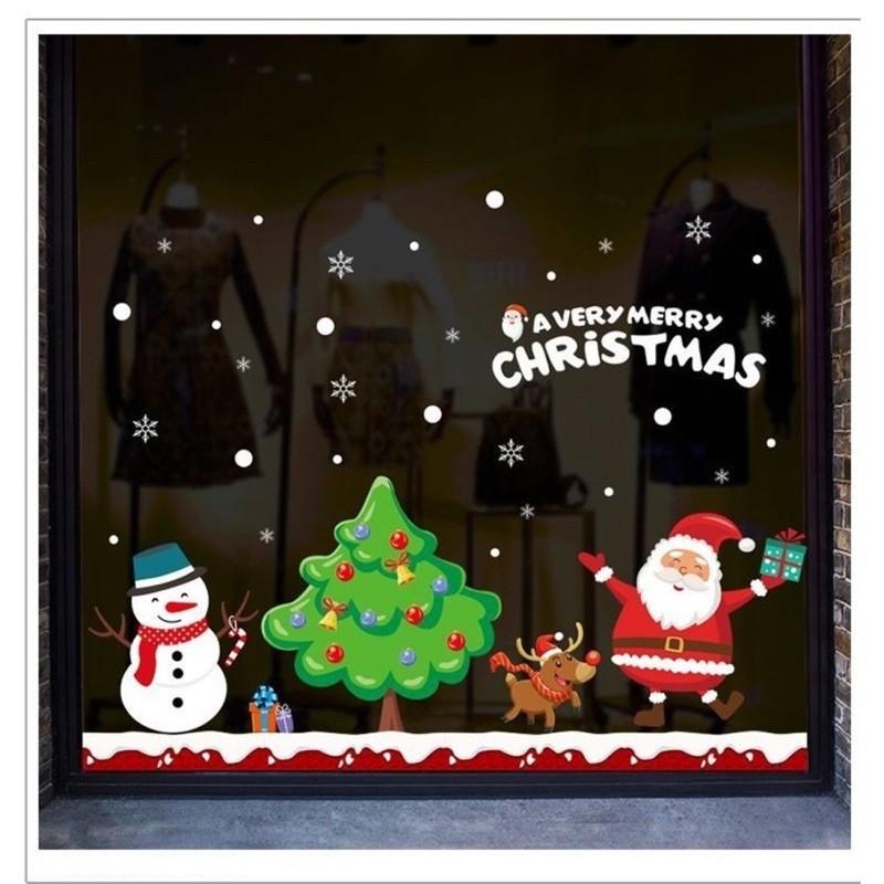 Decal trang trí tường Noel - Mẫu giáng sinh đáng yêu