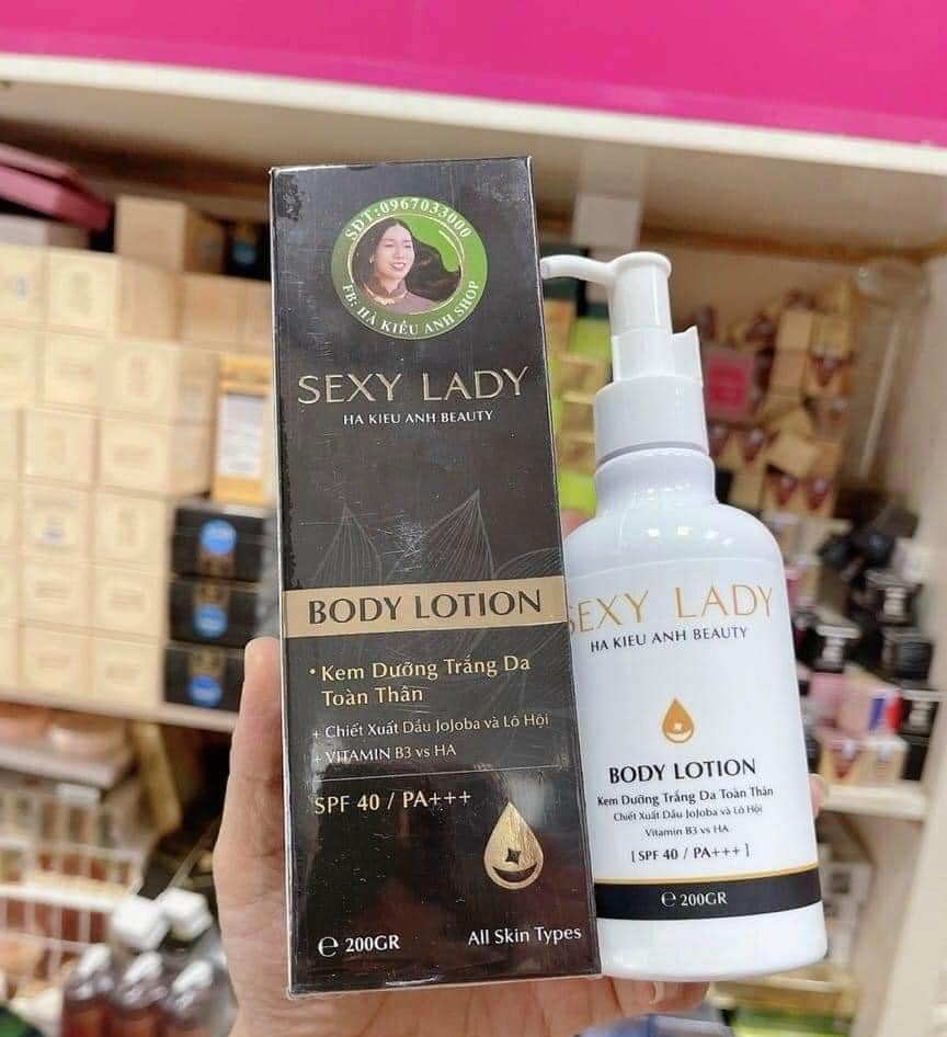 Kem body lotion dưỡng trắng da toàn thân