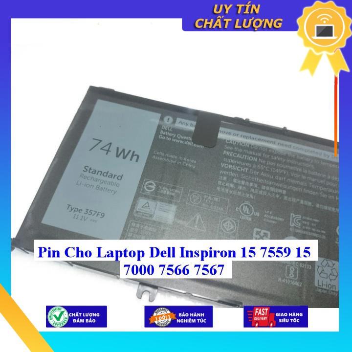 Pin Cho Laptop Dell Inspiron 15 7559 15 7000 7566 7567 - Hàng Nhập Khẩu New Seal