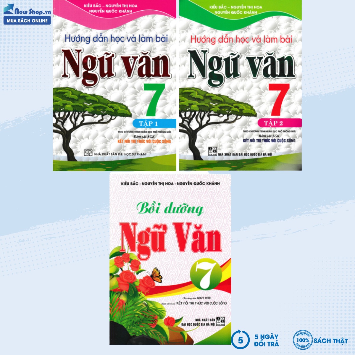 Combo Hướng Dẫn Học Và Làm Bài Ngữ Văn 7 + Bồi Dưỡng Ngữ Văn 7  -