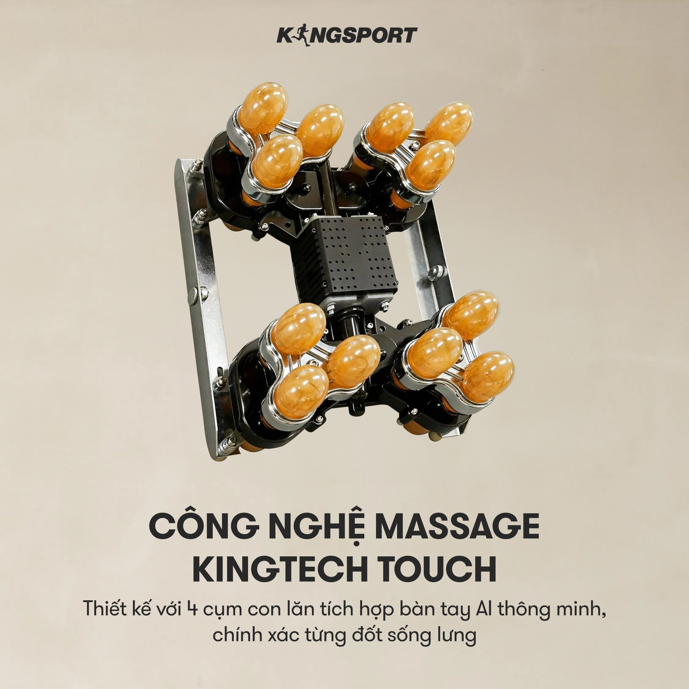 [Miễn phí lắp đặt] Ghế massage KINGSPORT G82 New, Công Nghệ Làm Ấm Warmtech, Công Nghệ Massage Chân Legtech 2-in-1