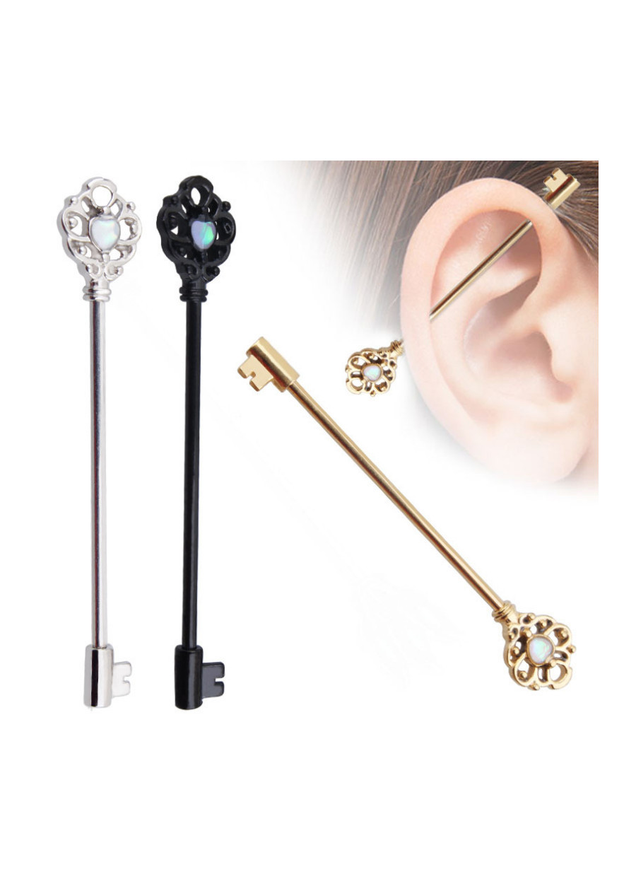 Bông tai Titanium chúa tể của những chiếc nhẫn