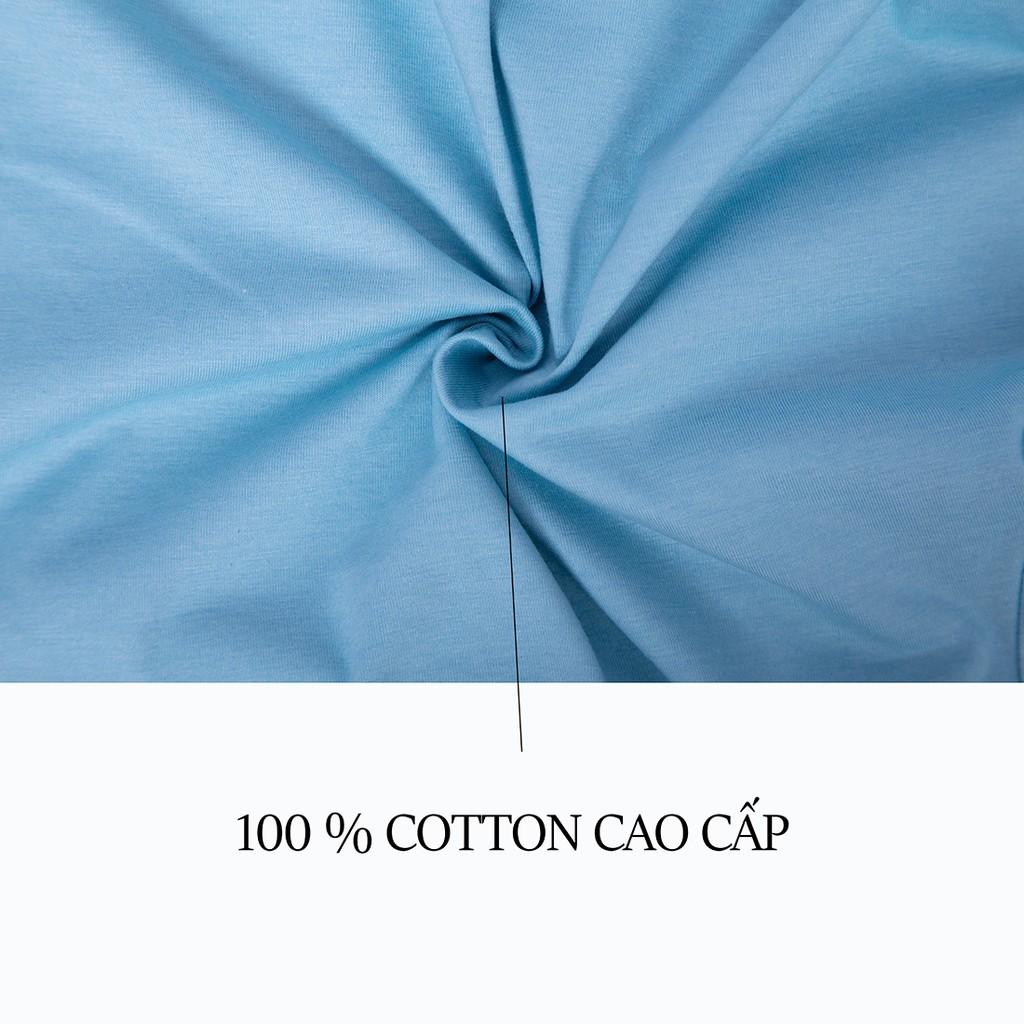 Áo thun bé trai từ 1 đến 8 tuổi dài tay chất cotton in hình cún thời trang thu đông cao cấp BA03