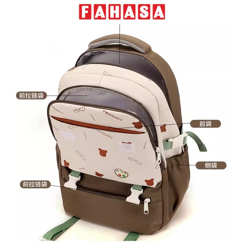 Ba Lô Thời Trang - Omaska 7617# - Màu Đen