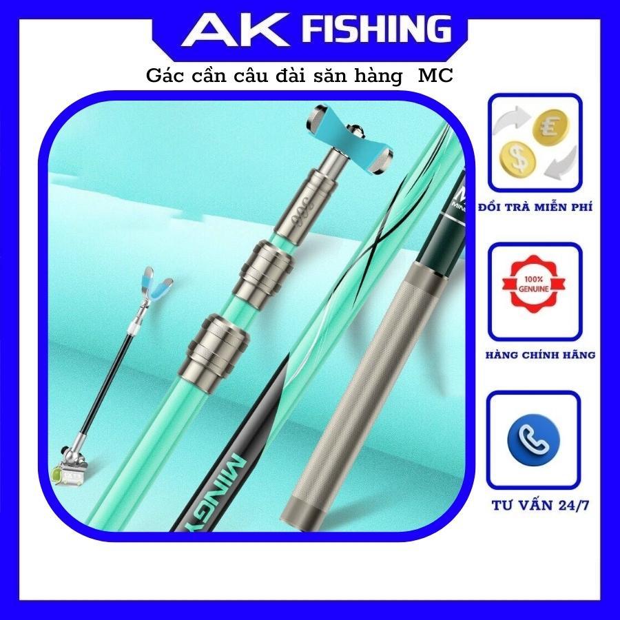 Gác cần câu đài MC Ming Yu chống cần câu đài carbon cao cấp giá rẻ phụ kiên câu đơn câu tay AK FISHING