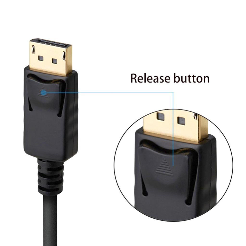 DisplayPort to DisplayPort DP to DP Cable 4K 60Hz High Speed Video Cable 1m