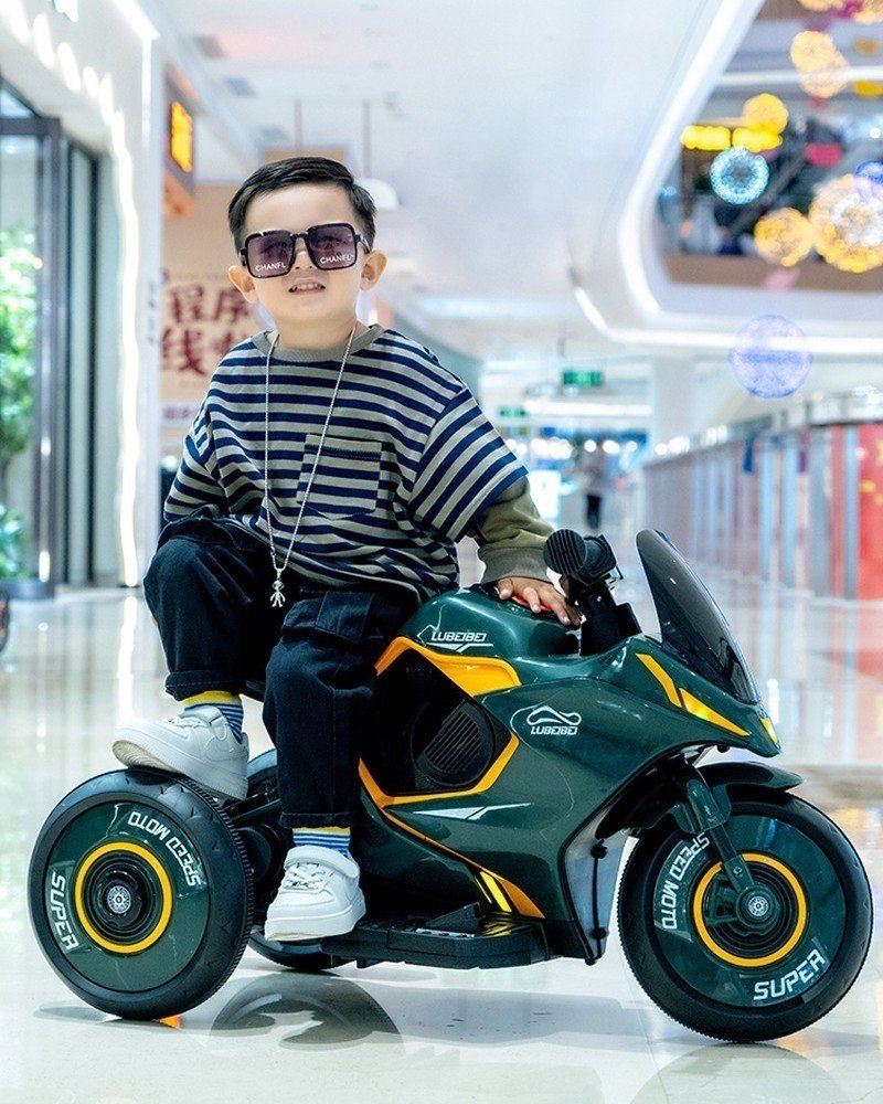 Xe moto điện thể thao 3 bánh cho bé BABY PLAZA 288S