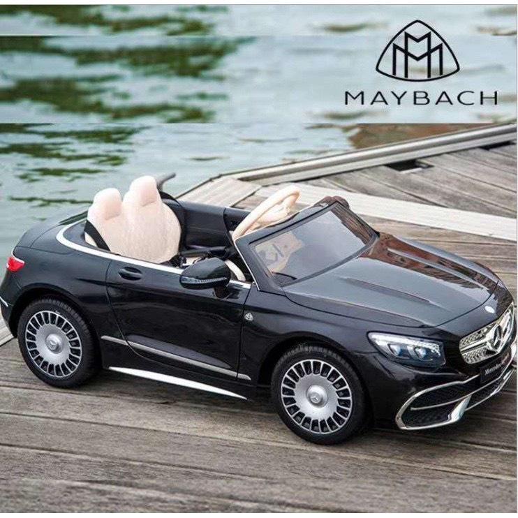 Ô tô điện trẻ em MERCEDES MAYBACH S650 ghế đôi sơn tĩnh điện 2 chỗ 4 động cơ (Đỏ-Đen-Trắng-Hồng)