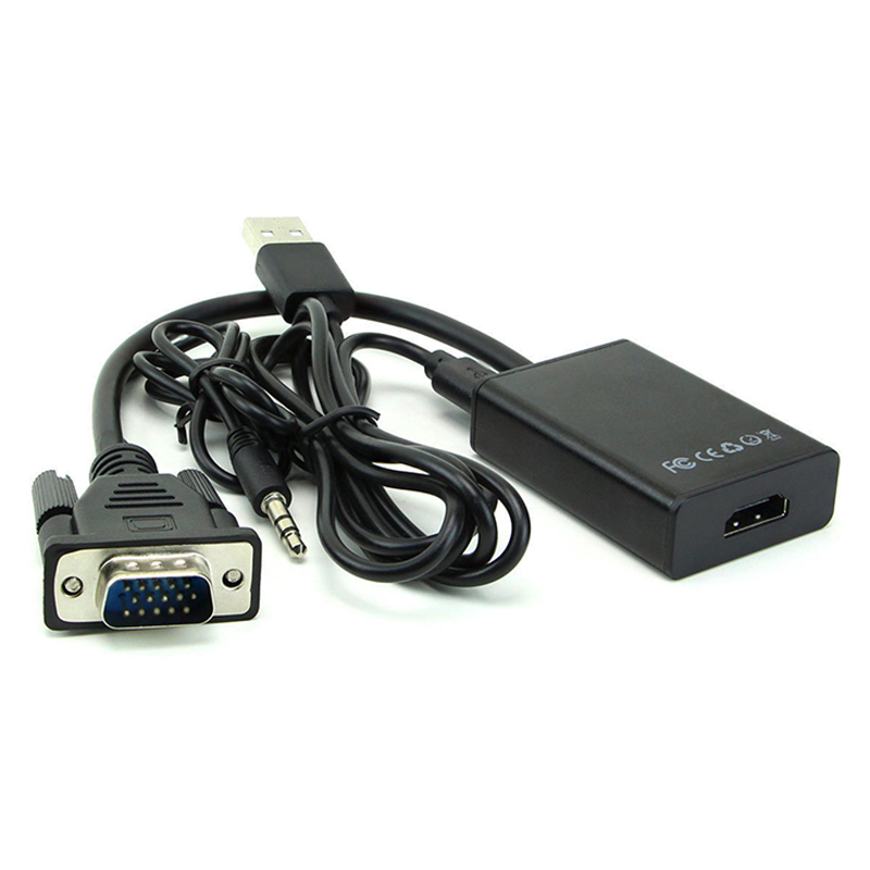 Bộ chuyển VGA to HDMI (Có Adapter)