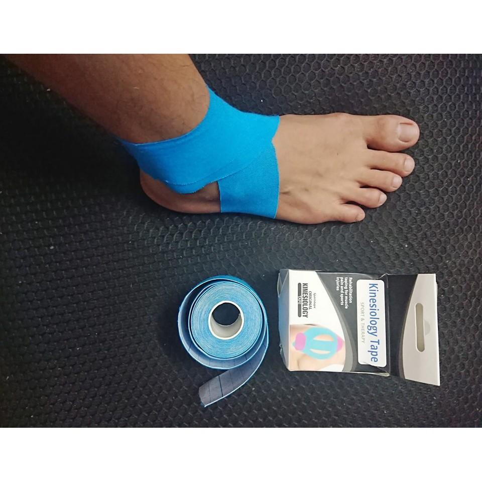 Băng Dán Cơ Thể Thao KINESOLOGY TAPE Băng Dán Hỗ Trợ Chấn Thương, Băng Keo Bóng Đá Thể Thao Tiện Lợi